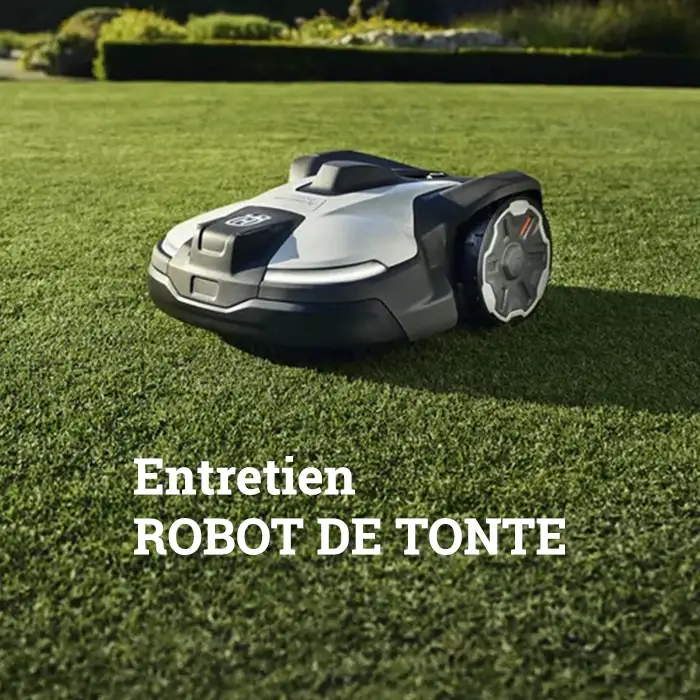 Entretien de votre robot de tonte